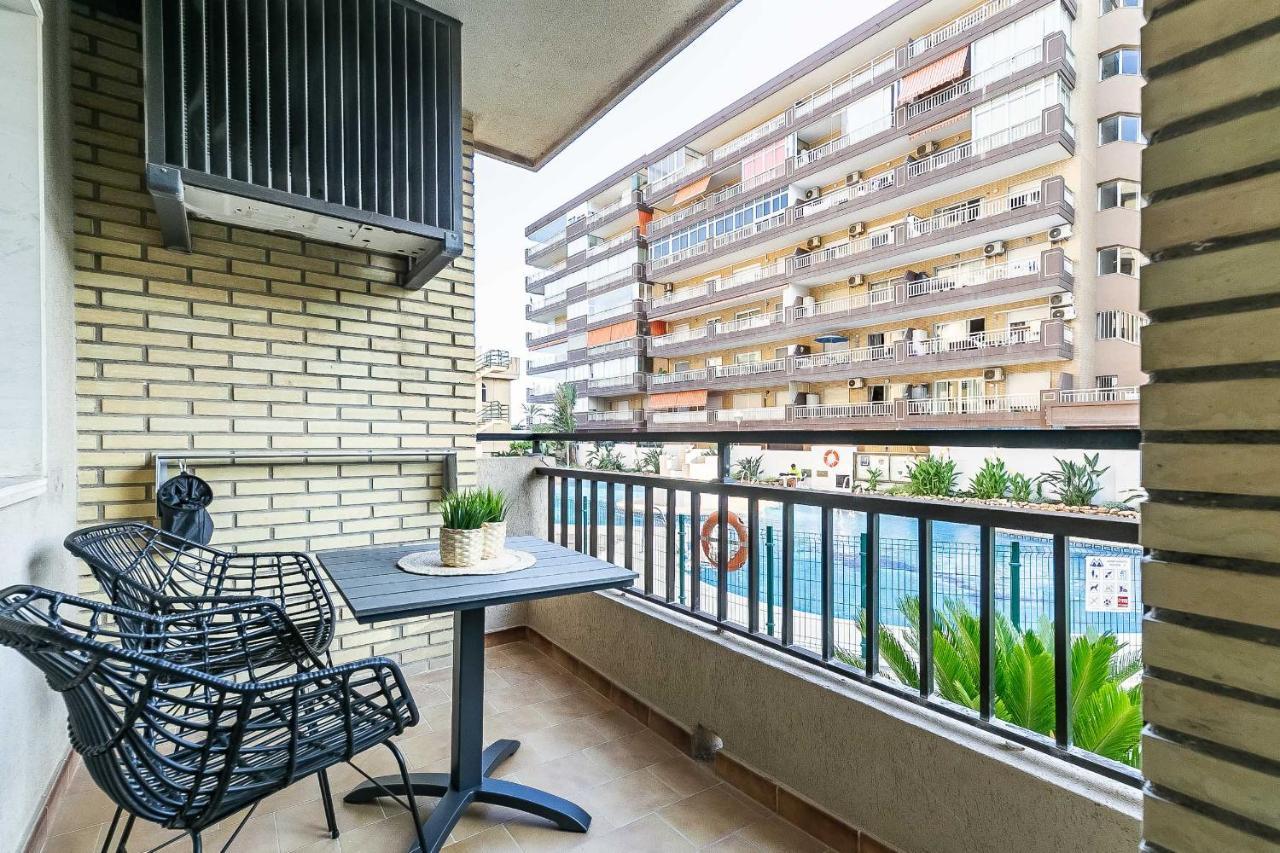76-Lovely Beach Front Apartment In Fuengirola Exterior photo